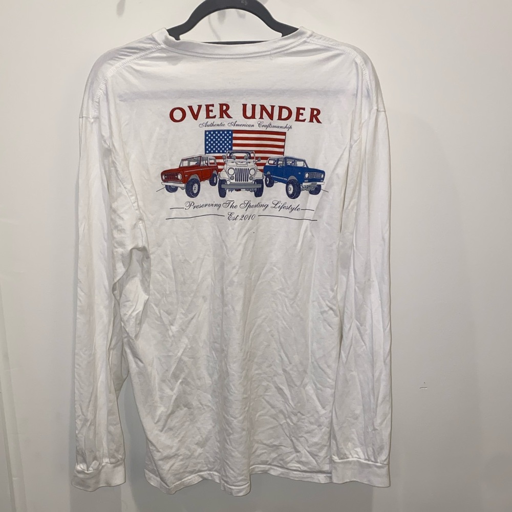 Unisex Over Under Long Sleeve Jeep Tshirt